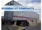 LOTE de Cajas Marca Hyundai HT Composite, mod 2014, suspensión Neumática, Duraplate 84-4107-5583.