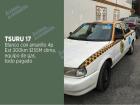 TSURU 17 blanco con amarillo 4 Puertas Transmisión Manual 300 Kilómetros $155 Mil Pesos\ clima, equipo de gas, todo pagado, con concesión. 81-2388-89-31.
