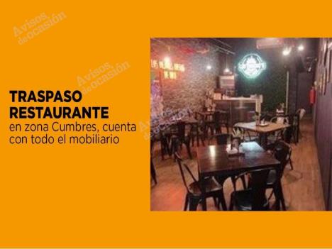 NEGOCIOS_TRASPASO_restaurante_en_zona_Cumbres,_cuenta_con_todo_el_mobi_Imagen_1